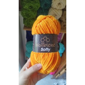 Softy Wollbiene - orange 33