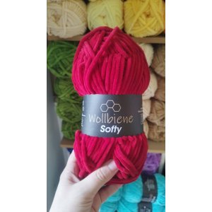 Softy Wollbiene - Rouge foncé 89
