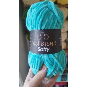 Softy Wollbiene - Azur 32