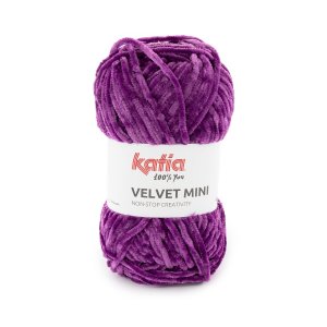 Velvet Mini Katia - Violet foncé - 226