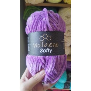 Softy Wollbiene - Lilas 21