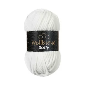 Softy Wollbiene - Blanc 01