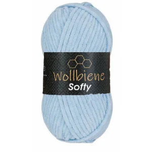 Softy Wollbiene - Bleu clair 31
