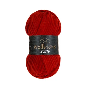 Softy Wollbiene - Rouge foncé 89