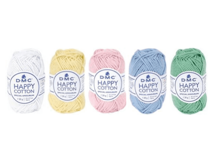 Pack "Douceur pastel" Happy Cotton DMC