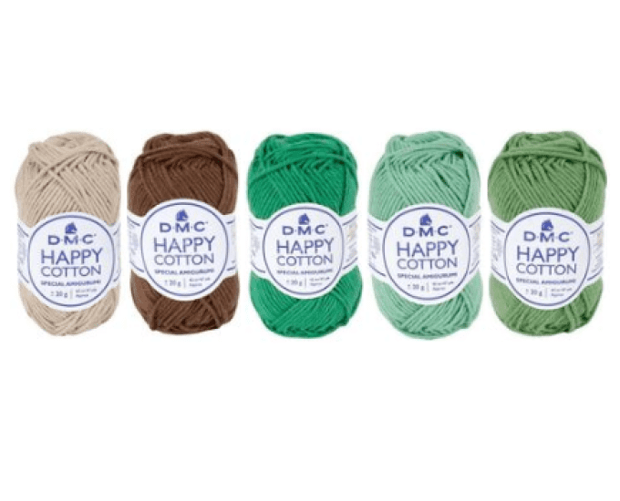 Pack "Végétal" Happy Cotton DMC